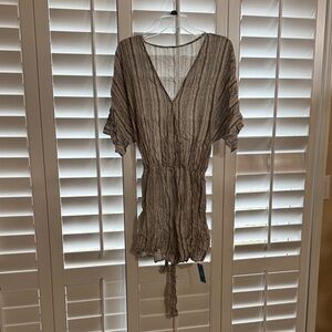Cupshe, Large, Striped V-Neck Romper
